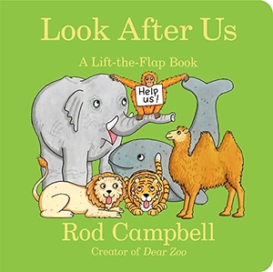 Campbell, Rod. Look After Us - A Lift-The-Flap Book. Little Simon, 2022.
