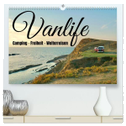 Vanlife, Camping - Freiheit - Weiterreisen (hochwertiger Premium Wandkalender 2024 DIN A2 quer), Kunstdruck in Hochglanz