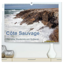 Côte Sauvage - Die wilde Westküste von Quiberon (hochwertiger Premium Wandkalender 2025 DIN A2 quer), Kunstdruck in Hochglanz