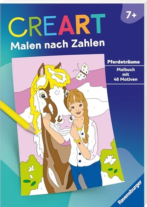 CreArt Malen nach Zahlen ab 7: Pferdeträume. Ravensburger Verlag, 2024.