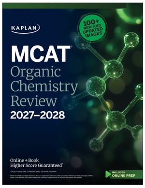 Kaplan Test Prep. MCAT Organic Chemistry Review 2027-2028 - Online + Book. Kaplan Publishing, 2026.