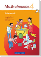 Mathefreunde 4. Schuljahr. Arbeitsheft mit Lernstandsseiten. Nord