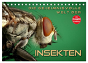 Die geheimnisvolle Welt der Insekten (Tischkalender 2024 DIN A5 quer), CALVENDO Monatskalender