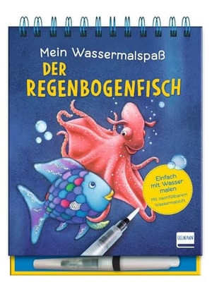 Ullmann Medien Verlag (Hrsg.). Mein Wassermalspaß - Der Regenbogenfisch - Wiederverwendbares Wassermalbuch mit 16 bunten Motiven vom beliebten Regenbogenfisch und seinen Freunden ab 4 Jahren | Fördert Kreativität & Feinmotorik, ideal für unterwegs | Mit nachfüllbarem Wassertankstift. Ullmann Medien GmbH, 2026.