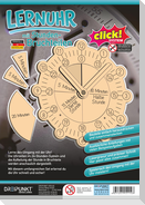 Bausatz Lernuhr mit Stundenbruchteilen