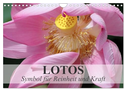Lotos - Symbol für Reinheit und Kraft (Wandkalender 2025 DIN A4 quer), CALVENDO Monatskalender