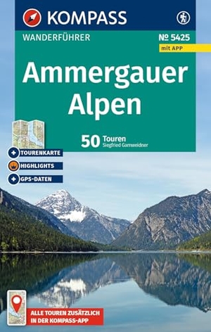 Garnweidner, Siegfried. KOMPASS Wanderführer Ammergauer Alpen, 50 Touren mit Extra-Tourenkarte - mit Touren und GPS-Daten in der KOMPASS-App. Kompass Karten GmbH, 2025.