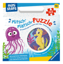 Ravensburger ministeps 4588 Plitsch-Platsch-Puzzle Meerestiere - Outdoor- & Badespielzeug, Spielzeug ab 1 Jahre, inklusive praktischer Netztasche