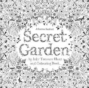 Basford, Johanna. Secret Garden - An Inky Treasure Hunt and Coloring Book for Adults. Laurence King, 2013.
