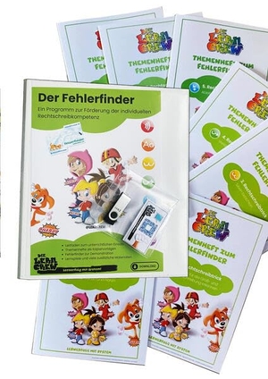 Kroll-Gabriel, Sandra. Die Lerncrew: Der Fehlerfinder - Lehrerhandreichung - Ein Programm zur Förderung der  individuellen Rechtschreibkompetenz (1. bis 4. Klasse). Auer Verlag i.d.AAP LW, 2026.