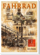 Fahrrad - Retro-Kalender (Wandkalender 2024 DIN A3 hoch), CALVENDO Monatskalender