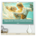 Opulente Unterwasserromanzen (hochwertiger Premium Wandkalender 2025 DIN A2 quer), Kunstdruck in Hochglanz