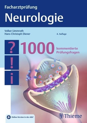 Limmroth, Volker / Hans Christoph Diener (Hrsg.). Facharztprüfung Neurologie - 1000 kommentierte Prüfungsfragen. Georg Thieme Verlag, 2020.