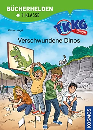 Vogel, Kirsten. TKKG Junior, Bücherhelden 1. Klasse, Verschwundene Dinos - Erstleser Kinder ab 6 Jahre. Franckh-Kosmos, 2023.