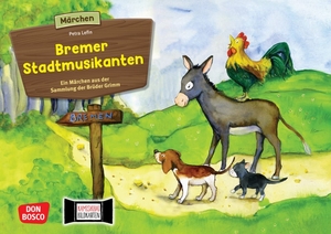 Bildkarten für unser Erzähltheater: Die Bremer Stadtmusikanten - Bildkarten für unser Erzähltheater. Entdecken. Erzählen. Begreifen. Kamishibai Bildkartenset.. Don Bosco Medien GmbH, 2013.