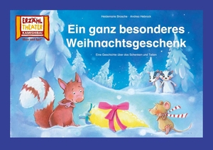 Brosche, Heidemarie / Andrea Hebrock. Ein ganz besonderes Weihnachtsgeschenk / Kamishibai Bildkarten - 10 Bildkarten für das Erzähltheater. Hase und Igel Verlag GmbH, 2020.