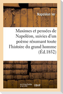 Maximes et pensées de Napoléon