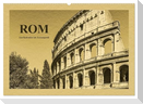Rom-Ein Kalender im Zeitungsstil (Wandkalender 2024 DIN A2 quer), CALVENDO Monatskalender