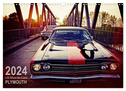 US-Muscle-Cars - Plymouth (Wandkalender 2024 DIN A3 quer), CALVENDO Monatskalender