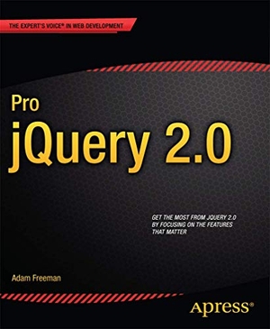Freeman, Adam. Pro jQuery 2.0. Apress, 2013.