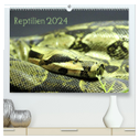 Reptilien 2024 (hochwertiger Premium Wandkalender 2024 DIN A2 quer), Kunstdruck in Hochglanz