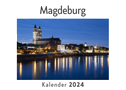 Magdeburg (Wandkalender 2024, Kalender DIN A4 quer, Monatskalender im Querformat mit Kalendarium, Das perfekte Geschenk)