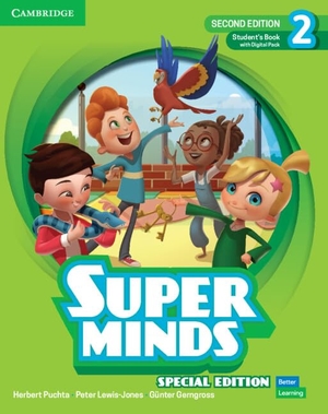 Puchta, Herbert / Lewis-Jones, Peter et al. Super Minds Level 2 Student's Book with Digital Pack Special Edition. Cambridge University Press & Assessment, 2026.