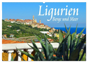 Ligurien - Berge und Meer (Wandkalender 2025 DIN A2 quer), CALVENDO Monatskalender