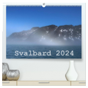 Svalbard 2024 (hochwertiger Premium Wandkalender 2024 DIN A2 quer), Kunstdruck in Hochglanz