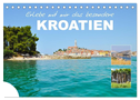 Erlebe mit mir das besondere Kroatien (Tischkalender 2024 DIN A5 quer), CALVENDO Monatskalender