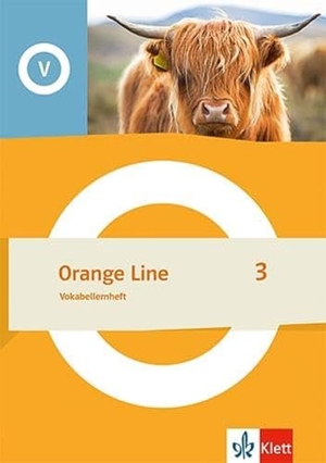 Orange Line 3. Vokabellernheft Klasse 7. Klett Ernst /Schulbuch, 2024.