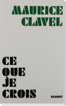 Ce que je crois