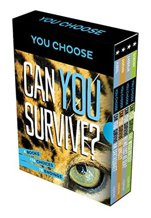 Doeden, Matt / Hanel, Rachael et al. You Choose: Can You Survive?, Survival Boxed Set. Capstone, 2021.