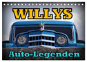 Auto-Legenden: WILLYS (Tischkalender 2025 DIN A5 quer), CALVENDO Monatskalender