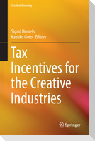 Tax Incentives for the Creative Industries