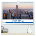 New York - 4 Tage unterwegs im Big Apple (hochwertiger Premium Wandkalender 2025 DIN A2 quer), Kunstdruck in Hochglanz