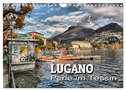 Lugano - Perle im Tessin (Wandkalender 2025 DIN A4 quer), CALVENDO Monatskalender