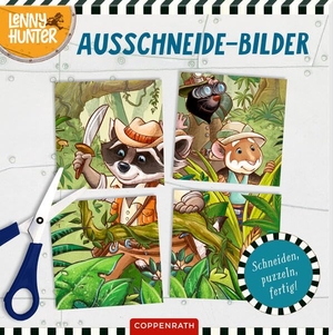 Ausschneide-Bilder - Schneiden, puzzeln, fertig! (Lenny Hunter). Coppenrath, 2026.