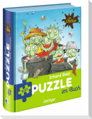 Die Olchis. Puzzle im Buch. 100 Teile