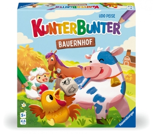 Peise, Udo. Kunterbunter Bauernhof - Kinderspiel ab 5 Jahre. Ravensburger Spieleverlag, 2025.
