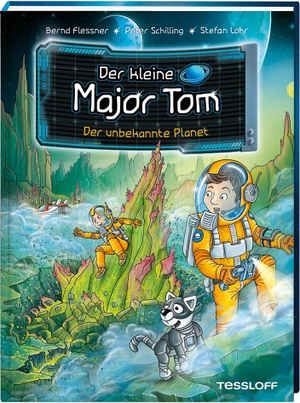 Flessner, Bernd / Peter Schilling. Der kleine Major Tom. Band 20. Der unbekannte Planet. Tessloff Verlag, 2024.