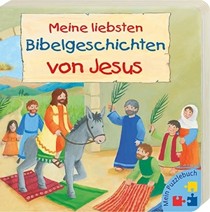 Abeln, Reinhard. Mein Puzzlebuch: Meine liebsten Bibelgeschichten von Jesus - Pappbilderbuch mit 6 Puzzles mit je 6 Teilen. Deutsche Bibelges., 2022.