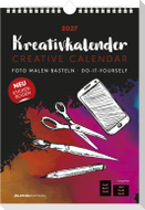 Kreativkalender A4 schwarz 2027