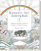 Buddhist Art Coloring, Book 1: Auspicious Symbols and Mythical Motifs from the Tibetan Tradition