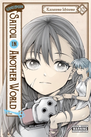 Quintessenza, Anthony / Ichitomo, Kazutomo et al. Handyman Saitou in Another World, Vol. 10. Little, Brown & Company, 2026.