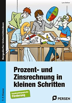 Gellner, Lars. Prozent- und Zinsrechnung in kleinen Schritten - (7. bis 9. Klasse). Persen Verlag i.d. AAP, 2026.