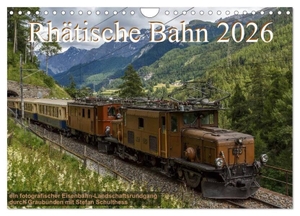 Schulthess, Stefan. Rhätische Bahn 2026 (Wandkalender 2026 DIN A4 quer), CALVENDO Monatskalender - Die Rhätische Bahn in Ihrer Landschaft. Calvendo, 2025.