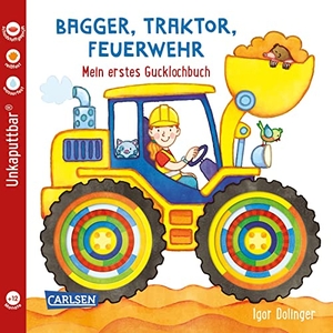 Hofmann, Julia. Baby Pixi (unkaputtbar) 115: Bagger, Traktor, Feuerwehr - Mein erstes Gucklochbuch | Ein Baby-Buch zum Spielen ab 12 Monaten. Carlsen Verlag GmbH, 2022.