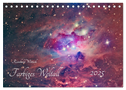 Farbiges Weltall (Tischkalender 2025 DIN A5 quer), CALVENDO Monatskalender
