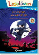 Leselöwen 2. Klasse - Die große Ninja-Prüfung (Großbuchstabenausgabe)